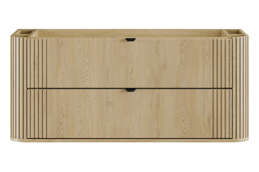 Zestaw Szafka Pod Umywalkę z Blatem 120 cm Ovalia Cremona