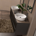 Oristo Szafka pod Umywalkę ETNA UNI 60 cm Czarny