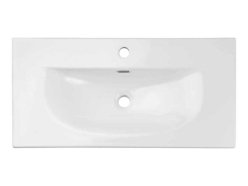 Umywalka Meblowa Ceramiczna 80 cm SKY 3 E-8099-3-80 Biały Połysk