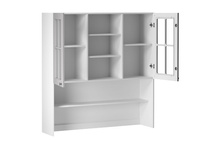 Szafka Kuchenna Górna 2-drzwiowy Kredens K120 Linea Grey Szary Mat