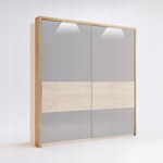 Asti AS-68-WB - Listwa Zewnętrzna z Oświetleniem LED Do Szafy 200 cm