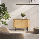 ROTTO RT-02 - Komoda 2-drzwiowa Dąb Vincenza/Eukaliptus