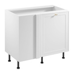 Szafka Kuchenna Dolna Sorento D100N P/L Narożnik Prosty Biały Mat