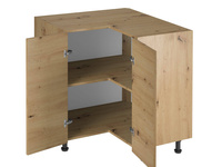 Szafka Kuchenna Dolna 2-drzwiowa Narożna D90N BEZ BLATU Langen Artisan