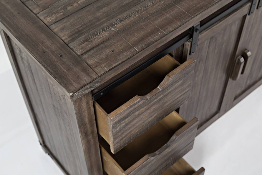 Komoda sosnowa ciemnobrązowa Avola AV1700-70