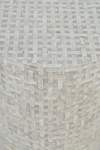 AV1730-28GB Stolik okrągły Avola Grey Basket Weave