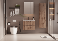 CLEO-03 - Słupek Wysoki 1-drzwiowy Dąb Wotan