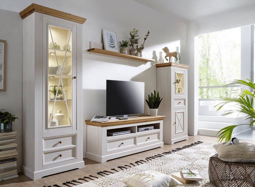 Biała komoda RTV Marone_01