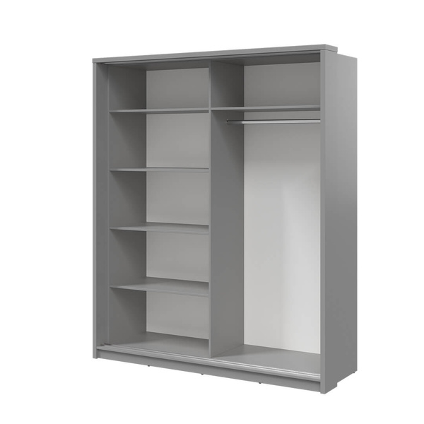 ARTI AR-25 - Szafa Przesuwna 2-drzwiowa Szara