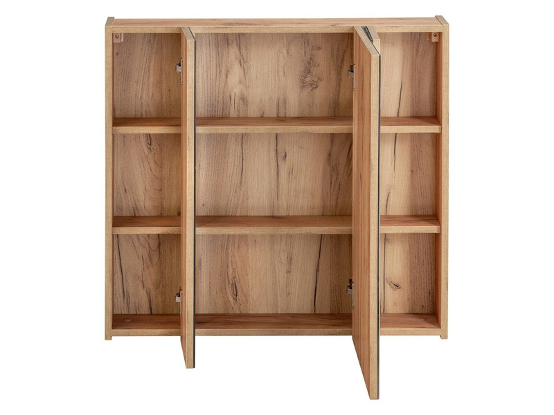 Szafka wisząca z lustrem Capri dąb 843