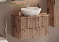 CLEO-01 - Szafka pod Umywalkę 2S 80 cm Dąb Wotan
