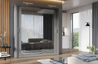 IDEA ID-16 - Szafa Przesuwna 2-drzwiowa Szara