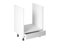 Szafka Kuchenna Dolna Zabudowa Kuchenki D60ZK Prowansja Sosna Andersen Biały Mat