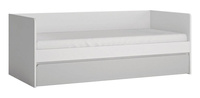 Flexi FLXZ01 - Łóżko 90 1S Białe/Szare
