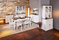 Komoda z szufladami WESTERLAND 3 drewniana biała