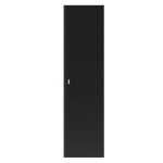 RAY-03 - Słupek Wysoki 1-drzwiowy Czarny Mat