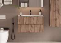 CLEO-01 - Szafka pod Umywalkę 2S 80 cm Dąb Wotan