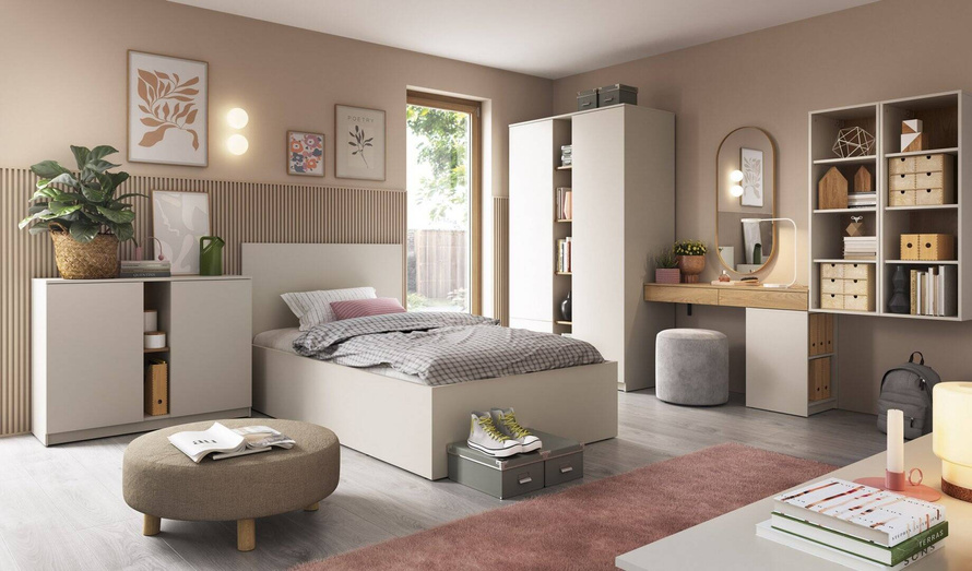 Fano FANZ01 – Łóżko 90x200 cm Kaszmir