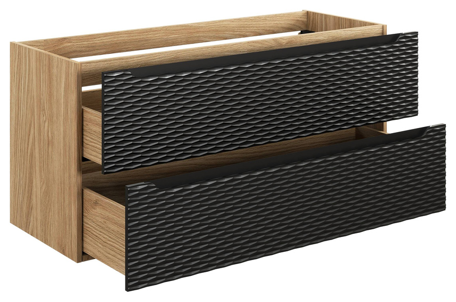 Szafka Pod Umywalkę 120 cm OCEAN BLACK