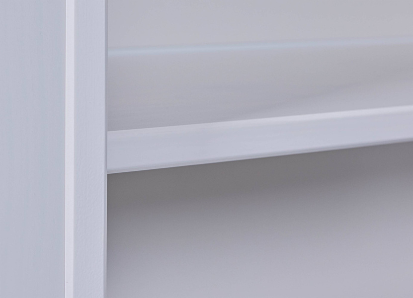 Regał Westerland drewniany biały