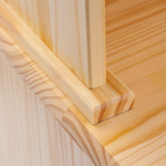 Kredens TOSCANA drewniany naturalny