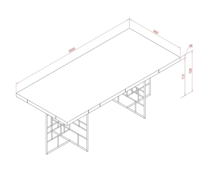 Rose Hill RH10 Stół 200cm