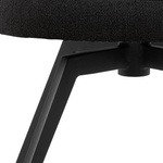 Actona Krzesło Do Jadalni z Podłokietnikiem Darlene Antracyt