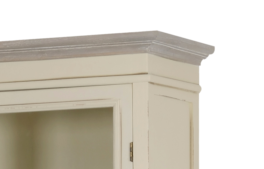 Pesaro 01 Kredens 4D/2S stylowy prowansalski kremowy drewno/mdf