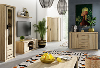 DALLAS-2 - Komoda 4 Szuflady Dąb Sonoma