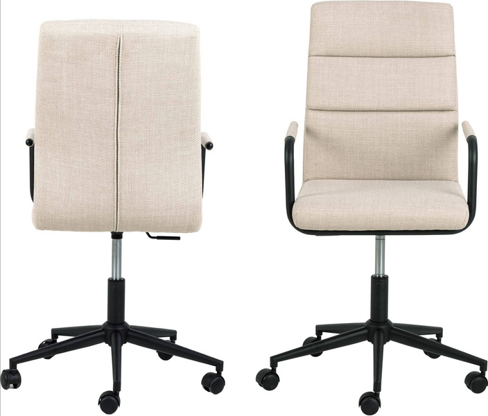 Actona Krzesło Biurowe Nolan Beżowe