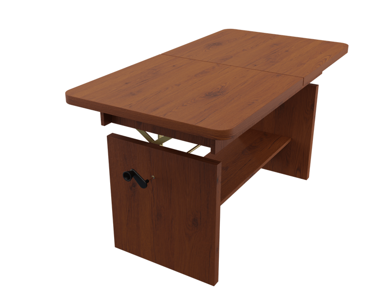 JANEK - Ławostół Ława Rozkładana Stolik Kawowy Dąb Stuletni