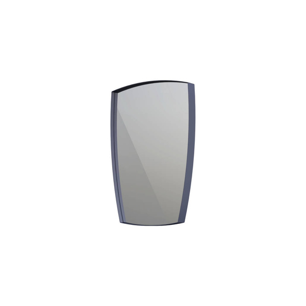 Oristo Lustro w ramie 50 cm LOUIS granatowy mat