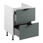 Szafka Kuchenna Dolna 2S Zabudowa Kuchenki Sorento D60IN AX Biały Green
