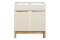 Zestaw Szafka z Umywalką Meblową 80 cm 2D Bali Cashmere