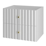 AQUA-02 - Szafka Pod Umywalkę 2S 60cm Biały Mat