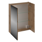 LUSTRO-01 - Szafka Wisząca z Lustrem 2D 60cm Dab Wotan