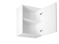 Szafka Kuchenna Górna 1-drzwiowa G60-P/L Linea White Biały Mat
