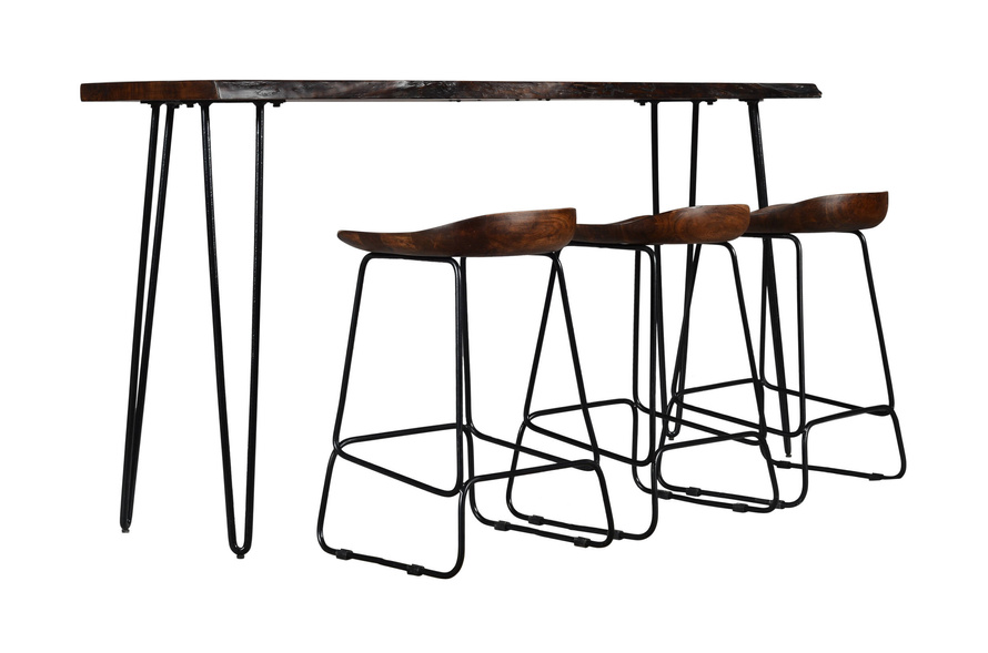 AV1781-BS160KD Krzesło barowe Avola Nature Pine