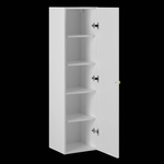 AQUA-03 - Słupek Wysoki 1-drzwiowy 130cm Biały Mat