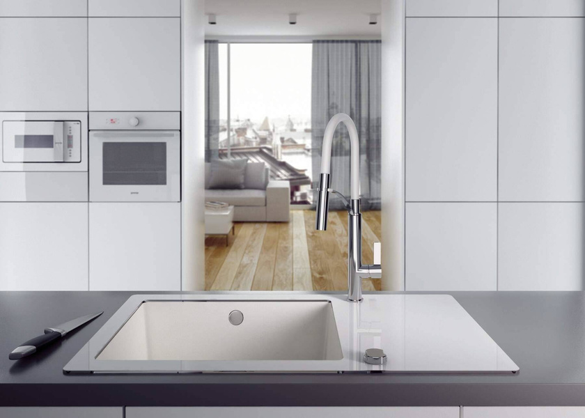 Bateria kuchenna z wyciąganą wylewką Gerbera