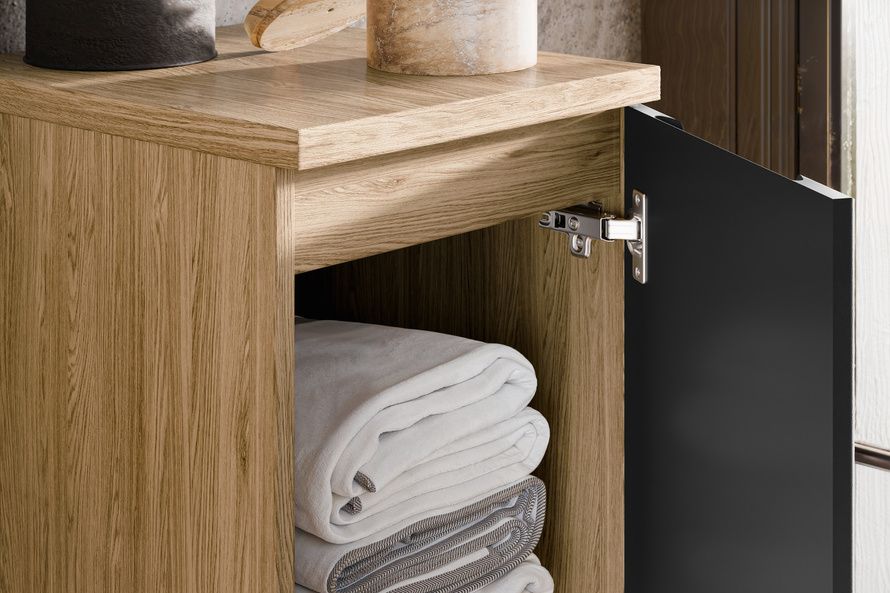 Szafka Pod Blat 30 cm Luxor Black