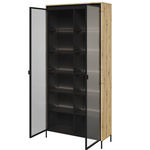 TREND TR-07 - Witryna 2-drzwiowa Z Oświetleniem Dąb Artisan