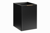 Adel Black Szafka pod Blat 40 cm 1 Drzwi z Koszem na Pranie