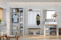 Stella SL-122-WB - Szafa 2-drzwiowa Biały Mat Biały Połysk