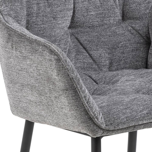 Actona Krzesło Z Podłokietnikiem Brooke Szare