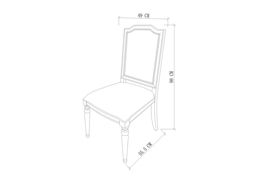 Dijon 28 Krzesło tapicerowane