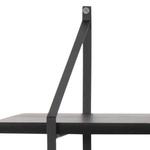 Belfast czarny półka ścienna