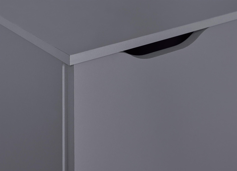 Komoda Silenzia 2T4S szara grafitowa