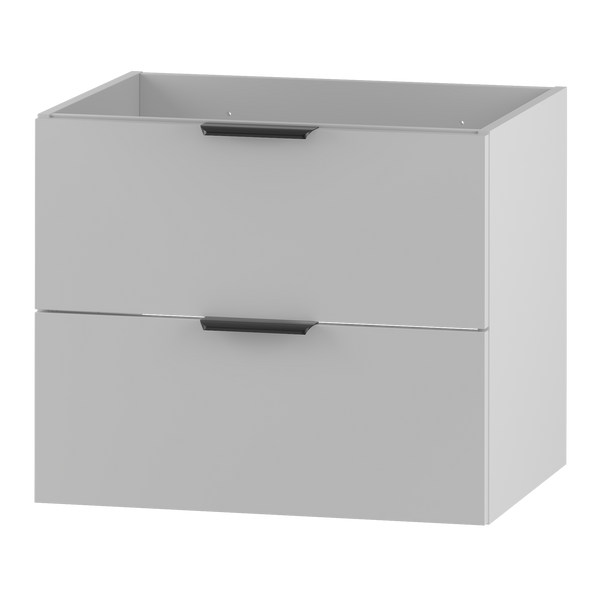 PILE-02 Szafka Pod Umywalkę 2S 60 cm Biały Mat