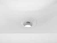 Umywalka Meblowa Ceramiczna UM-CFP LAVA 60D Biały Połysk